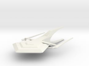 Battleship Utah in White Natural Versatile Plastic