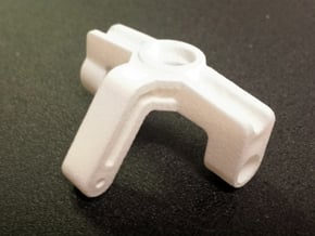 Ten4 Steering Block-Left in White Processed Versatile Plastic