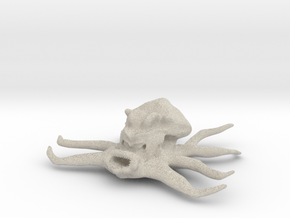 Octopus Miniature in Natural Sandstone