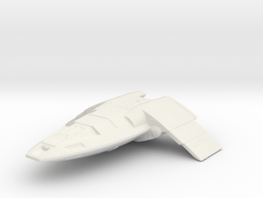 Fighter Shuttle (wings extended) in White Natural Versatile Plastic