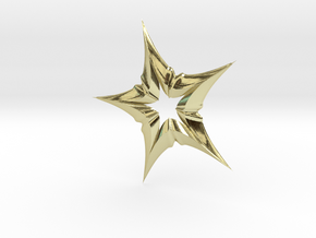 Star In A Star Distortion in 18k Gold