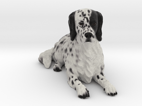 Custom Dog Figurine - Gaupa in Full Color Sandstone