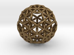 Superconsciousness Sphere in Natural Bronze