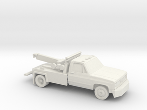 1/87 1982 GMC Tow Truck in White Natural Versatile Plastic