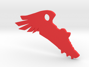 TrackSpike KeyChain in Red Processed Versatile Plastic