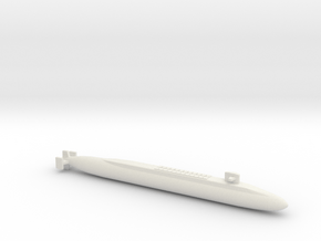 Ohio SSBN, Full Hull, 1/1800 in White Natural Versatile Plastic