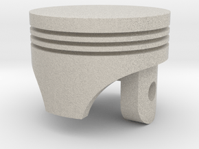Piston Head. First Real Design :3  in Natural Sandstone