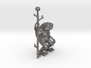 Little Frog Shaman in Polished Nickel Steel