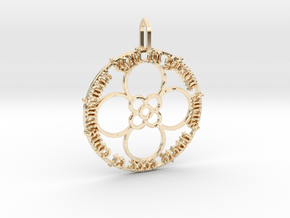 In girum imus nocte (with pattern) in 14K Yellow Gold