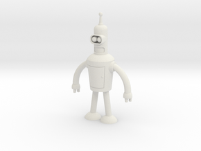 Bender in White Natural Versatile Plastic