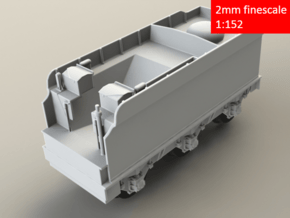 GWR Collett 4000 gal tender, 2mm FS in Tan Fine Detail Plastic
