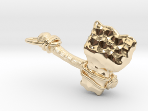 The Battle Axe in 14k Gold Plated Brass