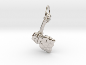 The Battle Axe in Rhodium Plated Brass