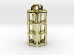 Tritium Lantern 5C (3x25mm Vials) in 18k Gold