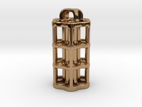 Tritium Lantern 5C (3x25mm Vials) in Polished Brass
