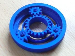 Planetary Gearing in Blue Processed Versatile Plastic