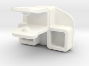 tow coupling for Playmobil car in White Processed Versatile Plastic