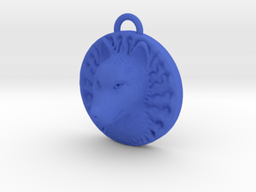 Wolfhead Necklace in Blue Processed Versatile Plastic