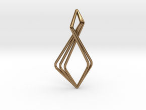 N-Line No.6 Pendant. Natural Chic in Natural Brass