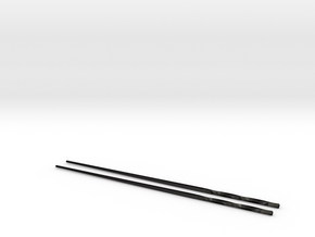 Ori Chopsticks in Matte Black Steel