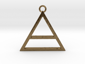 30 Seconds To Mars Pendant in Natural Bronze