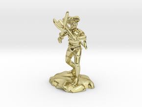 Argrunt the Half Orc Ranger Pirate in 18K Gold Plated