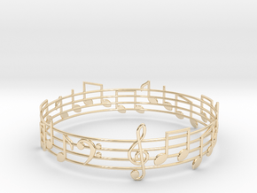 Bracelet Song in 14k Gold Plated Brass
