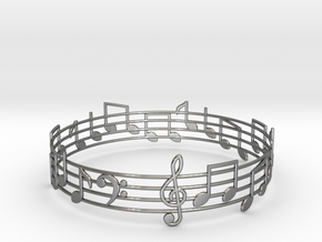 Bracelet Song in Fine Detail Polished Silver