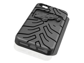 iPhone 5 case Atom A048 tread in Black Natural Versatile Plastic