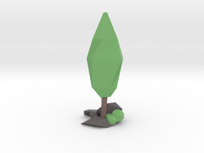 Tree Low Poly Style - DAE in Full Color Sandstone