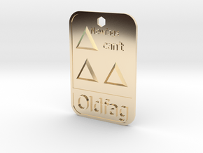 Newfags can’t triforce in 14K Yellow Gold