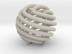 Figure-8 knot sphere in Natural Sandstone