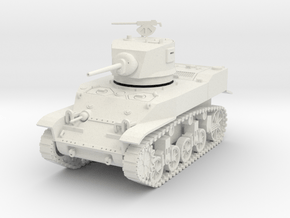 PV90A M5 Stuart Light Tank (28mm) in White Natural Versatile Plastic