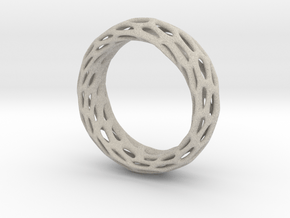 Trous Ring S9 in Natural Sandstone