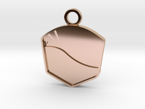 Pure Energy Award in 14k Rose Gold Plated Brass