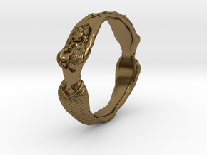 The Lady from the Sea bangle  in Polished Bronze