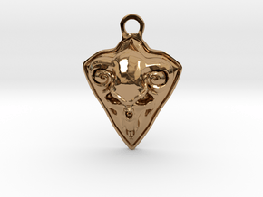 FAUST pendant  in Polished Brass