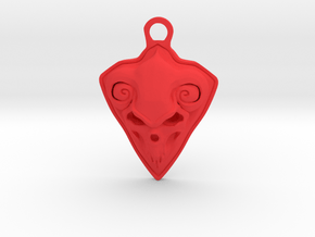 FAUST pendant  in Red Processed Versatile Plastic