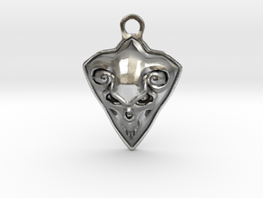 FAUST pendant  in Natural Silver