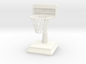 ZooKeepers Trophy in White Processed Versatile Plastic