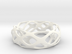 Frohr Design Bracelet 2-10-15-1 in White Processed Versatile Plastic