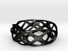 Frohr Design Bracelet 2-10-15-1 in Matte Black Steel