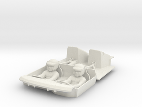 S05-SA1 Cockpit for Scalextric Lancia Delta S4 in White Natural Versatile Plastic