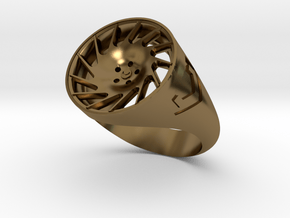 Vossen VLE1 Ring Size7.5 in Polished Bronze