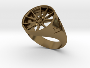 Vossen VFS1 Ring Size10 in Polished Bronze