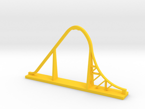 Skyrush Desk Model in Yellow Processed Versatile Plastic
