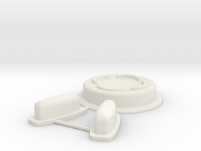 Vortex Manipulator Touch (mk2) Buttons in White Natural Versatile Plastic