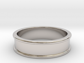 Customizable Ring in Platinum