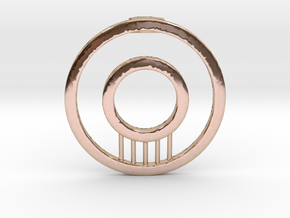 M19NEW in 14k Rose Gold Plated Brass