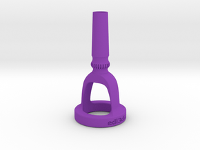 Contrabass Tuba Cut-Away Mouthpiece  in Purple Processed Versatile Plastic